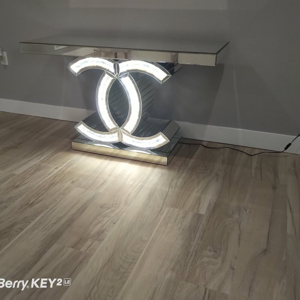 Henri Bendel Authentic Chanel Limited Edition Huge Light Up Table Ret. $12,000